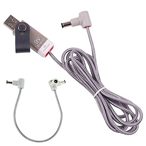 myVolts Ripcord USB to 9V DC Power Cable Replacement for The Korg JS-DL Effects Pedal