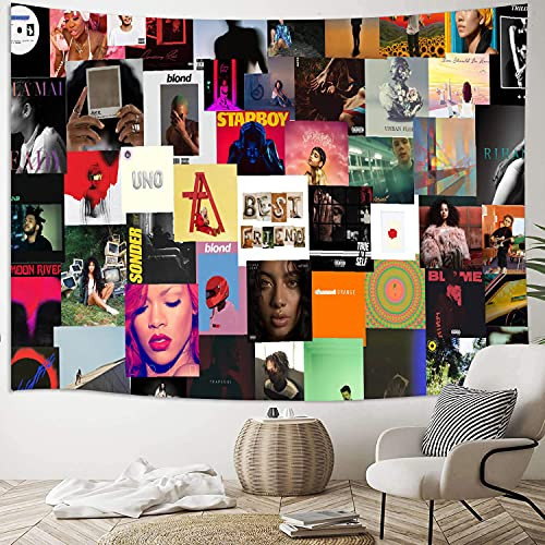 Mockfol Tapestry Wall Hanging Tapestries Rapper Poster Tapestry Wall Decorations For Home Dorm Bedroom Living Room Decor 60"X40"