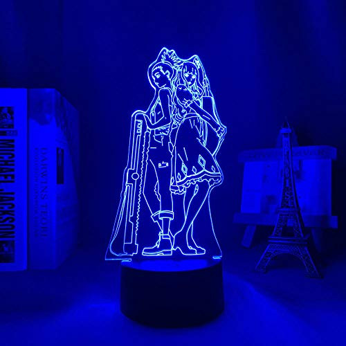 3D Anime Night Light?Carole and  Tuesday Led Light for Decor Nightlight Kids Birthday Gift Manga Lamp Carole and Tuesday for Bedroom Decoration-Touch Control- 3D Anime Night Light?Carole and  Tuesday Led Light for Decor Nightlight Kids Birthday Gift Manga Lamp Carole and Tuesday for Bedroom Decoration-Touch Control-