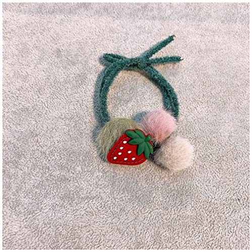 Pudwy Winter Cute Plush Fruit Clip Children Kids Hair Clips Pin Barrettes Accessories for Girls Hairclip Hairpin Headwear 14