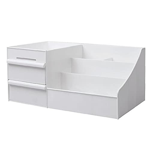Makeup Organizer Cosmetic Holder Multifunction Desk Organizer Vanity Countertop Display Case Tray,Cosmetic Storage Box