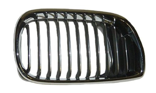 Sherman Replacement Part Compatible with BMW 325-330 Passenger Side Grille Assembly -Partslink Number BM1200129-