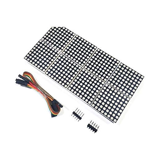 1pcs MAX7219 dot Matrix Module 8 dot Matrix 24 Display Module MCU Control Driver Module