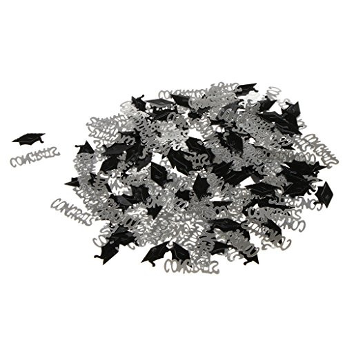 Colcolo Congrats Grad Cap Scatter Table Confetti Graduation Party Decoration