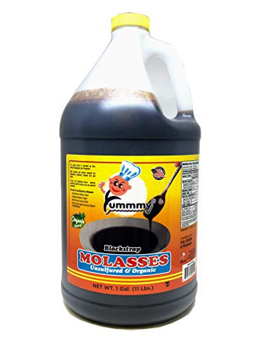 Yummmy Blackstrap Molasses 1 Gal, Organic and Kosher Certified