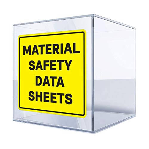 Decal Sticker Material Safety Data Sheets 12 X 10,8