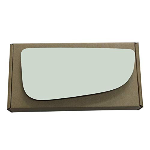 Adanz Lower Towing Mirror Replacement Glass fit for 2010-2020 Dodge Ram 1500 2500 3500 Pickup Truck Full Size Passenger Right Side RH Convex Non Heated, Including Adhesive Pads