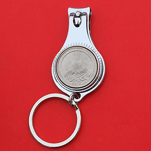 US 2012 Hawaii Volcanoes National Park Quarter BU Uncirculated Coin All-in-One Key Ring Bottle Opener Nail File and Cutter Clipper NEW - America the Beautiful US 2012 Hawaii Volcanoes National Park Quarter BU Uncirculated Coin All-in-One Key Ring Bottle Opener Nail File and Cutter Clipper NEW - America the Beautiful