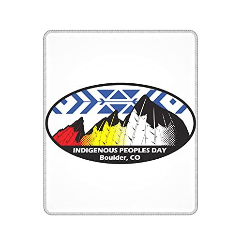 Native American Indigenous Peoples' Day Mouse Pad Jobs Mouse Pads for Computers Laptop,Game Players, Office, Study