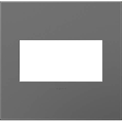 Adorne AWP2GMG4 2-Gang Wall Plate in Magnesium