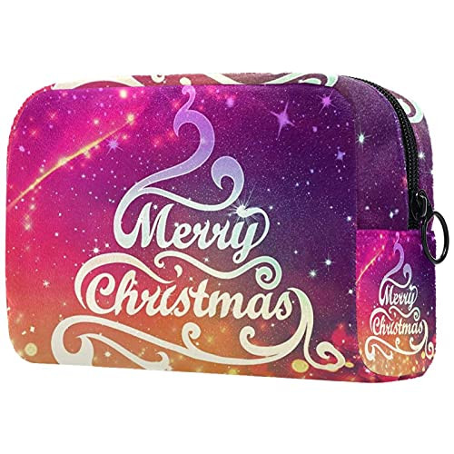 Women Makeup Bag,Cosmetic Storage Bag background merry christmas for Travel,Cosmetics Organizer Women Makeup Bag,Cosmetic Storage Bag background merry christmas for Travel,Cosmetics Organizer