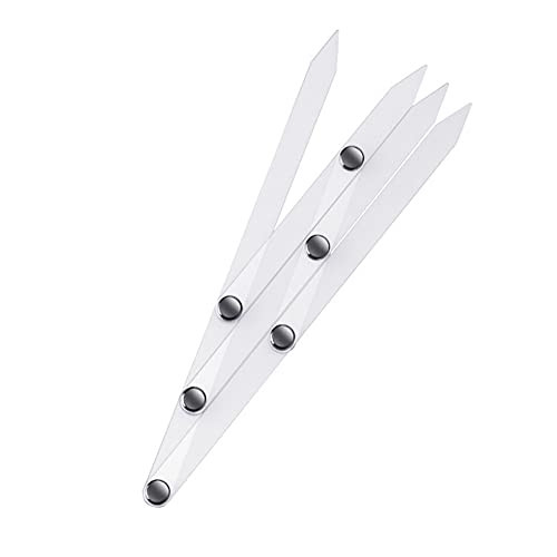 Sunydog Acrylic Eyebrow Stencil Ruler Eyebrow Ruler Tattoo Ruler Foldable Eyebrow Microblading Permanent Makeup Reusable Measure Tool