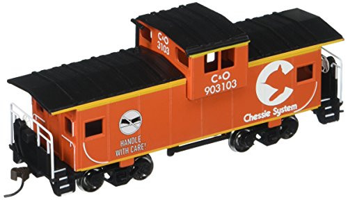 Bachmann Industries 36' Wide-Vision Caboose - Chessie Orange (HO Scale) Bachmann Industries 36' Wide-Vision Caboose - Chessie Orange (HO Scale)