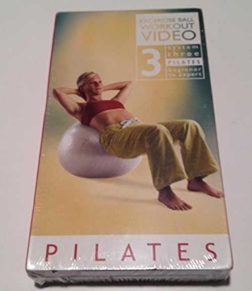 Pilates: Exercise Ball Workout Video, System Three Pilates, Beginner to Expert, with Denise Druce -1 VHS Tape, New in Shrink Wrap- by 2002, TerraStar International Inc. Pilates: Exercise Ball Workout Video, System Three Pilates, Beginner to Expert, with Denise Druce -1 VHS Tape, New in Shrink Wrap- by 2002, TerraStar International Inc.