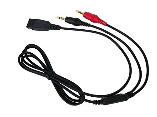 Soundcard Cord for All PLT QD Compatible headsets - for Computer use