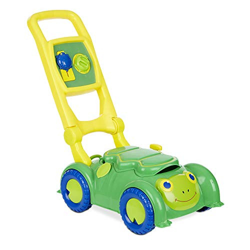 Melissa  and  Doug Sunny Patch Snappy Turtle Lawn Mower - Pretend Play Toy for Kids