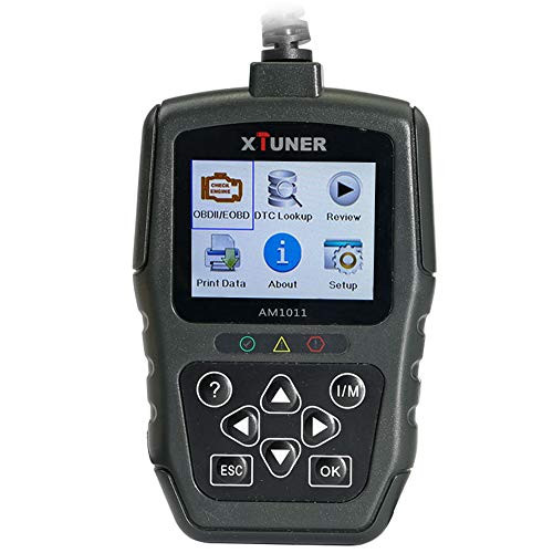 XTUNER AM1011 OBDII/EOBD Plus Car Code Reader OBD2 Scan Tool Engine Code Reader Automotive CAN OBDII Diagnostic Tool Update Online & Multi-Language