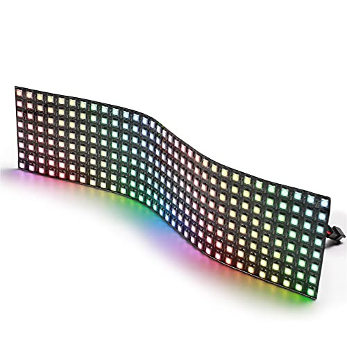 SainSmart Leduino 8x32 LED Matrix WS2812B RGB 5050SMD Flexible Addressable LED Panel, for Open Source DIY LED RGB Project