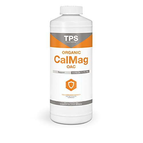 Organic Cal-Mag OAC Plant Nutrient and Supplement, Plus Iron and Micronutrients by TPS Nutrients, 1 Quart -32 oz- Organic Cal-Mag OAC Plant Nutrient and Supplement, Plus Iron and Micronutrients by TPS Nutrients, 1 Quart -32 oz-