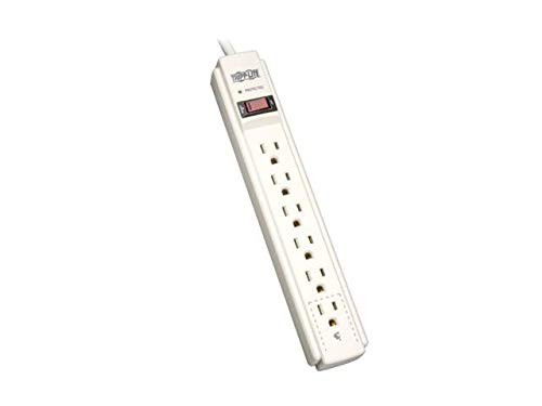 Portable  and  Gadgets Tripp Lite TLP604 Surge Protector Strip 120V 6 Outlet 4ft Cord 790 Joule