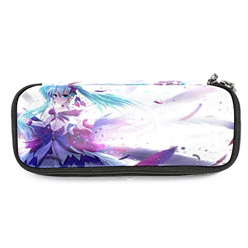 Pencil Case Anime Girl -267- Pen Case Big Capacity Desk Organizer with Zipper for School  and  Office Supplies 7.5x3x1.5in