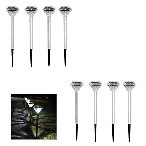 BENBANG 8 Pack Solar Garden Lights Solar Pathway Lights Outdoor LED Landscape Solar Lights for Path Yard Patio Driveway Walkway Lawn Decor, Multicolored BENBANG 8 Pack Solar Garden Lights Solar Pathway Lights Outdoor LED Landscape Solar Lights for Path Yard Patio Driveway Walkway Lawn Decor, Multicolored