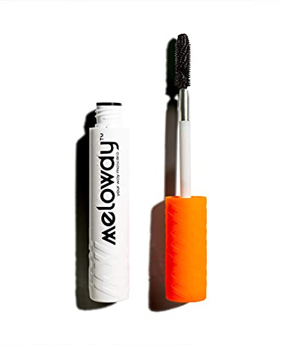 Meloway Your Way Mascara, Super Black Volumizing, Bold Thicker Lashes, Flexible Mascara Wand, .25 fl. oz.