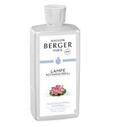 MAISON BERGER Nympheas Lampe Berger Refill for Home Fragrance Oil Diffuser, 16.9 Fluid Ounces-500 milliliters