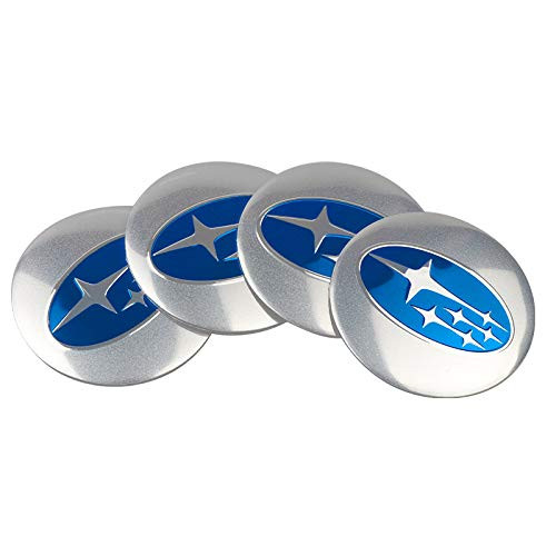 Car Wheel Center Hubcaps Compatible with Subaru Forester Impreza Outback Legacy Subaru Xv Car Accessories Car Wheel Center Hub Caps Emblem Stickers Tire Decoration Centre Cover
