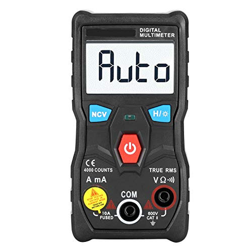 Multifunctional Voltage Tester, AC/DC LCD Digital Display Voltage Testing Equipment Voltage Tester Electric Digital Multimeter AC/DC Voltage Detector