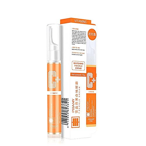 Instant Blemish Removal Gel, VC Whitening Freckle Serum Brighten Skin, Vitamin C Facial Whitening Facial Blemish Repair Cream, Help to Fade Freckles Dark Spots Discoloration Instant Blemish Removal Gel, VC Whitening Freckle Serum Brighten Skin, Vitamin C Facial Whitening Facial Blemish Repair Cream, Help to Fade Freckles Dark Spots Discoloration