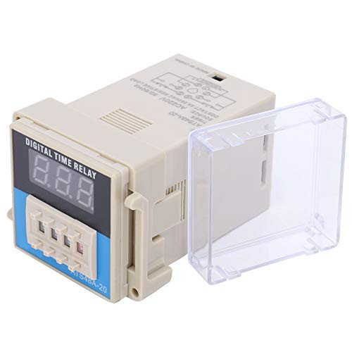 ATS48A?20 LED Digital Display Time Relay, Flexible Adjustment Time Relay Module, with Low Power Consumption, Large Contact Capacity, Used as A Delay Control Elements-AC220V-
