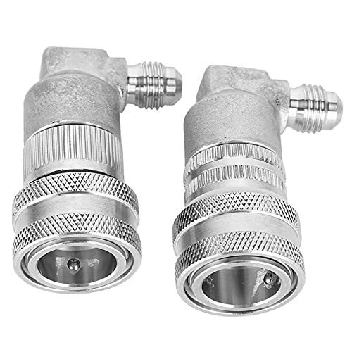 Stainless Steel Beer Dispenser, Household Supplies Connector Dispenser Keg Coupler Adapter, Brewing Beer Kegging System for Gas and Liquid