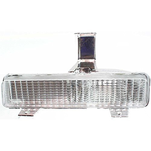 Evan-Fischer Turn Signal Light compatible with Chevrolet Chevy Caprice 80-90 RH Lens and Housing On Bumper