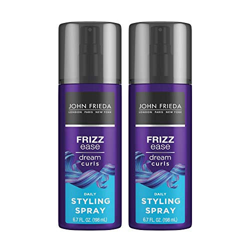 John Frieda Frizz-Ease Dream Curls Daily Styling Spray, 6.7 Fluid Ounce -Pack of 2-