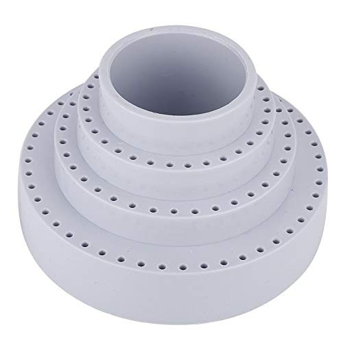 Drill Bit Storage Case, Rotating Grinding Tool Tip Organizer Round Shape Drill Bit Stand for Tools Storage and Grinding Head Organizing