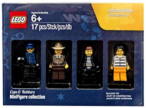 LEGO Cops & Robbers Minifigure Collection Exclusive Toys "R" Us Bricktober 4-pack (5004574)