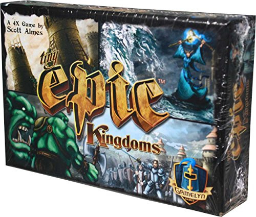 Tiny Epic Kingdoms Strategy Board Game: A Small Box 4X Fantasy Game