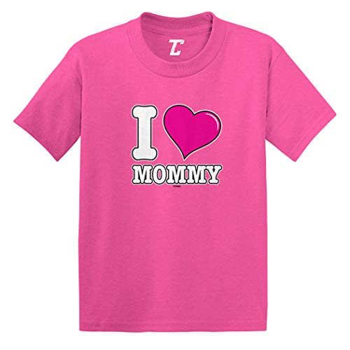 I Love Mommy - Mother's Day Mom Infant/Toddler Cotton Jersey T-Shirt -Pink, 5T- I Love Mommy - Mother's Day Mom Infant/Toddler Cotton Jersey T-Shirt -Pink, 5T-