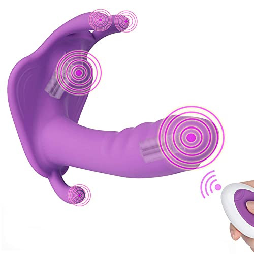 CHAOJIU contrôle de la vessie pelviennes Boules de Commande à Distance sans Fil B'uttErfly Ví'bratór MsságErr T-Shirt for Les Femmes Silicone Material