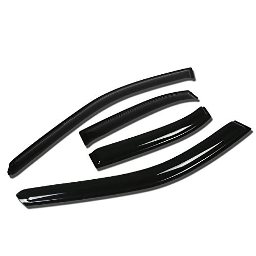 Replacement for Altima L30 4DR 4pcs Tape-On Window Visor Deflector Rain Guard