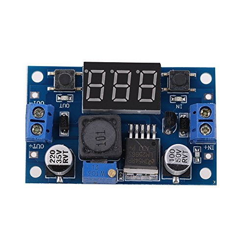 5PCS LM2596S high-Power Step-Down Module DC-DC Adjustable Power Supply Module with Digital Display