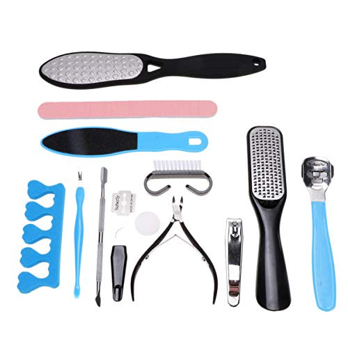 EXCEART 14Pcs Foot Pedicure Tools Foot File Callus Remover Foot Scrubber Coarse Foot Files Rasp Dead Skin Remover Foot Care Tools EXCEART 14Pcs Foot Pedicure Tools Foot File Callus Remover Foot Scrubber Coarse Foot Files Rasp Dead Skin Remover Foot Care Tools