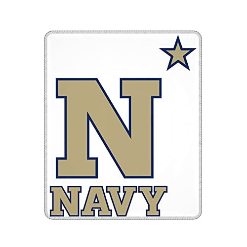 Naval Academy Mouse Pad Stitched Edge Mouse Pads for Computers Laptop,Game Players, Office, Study