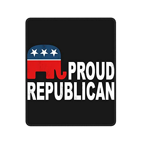 Proud Republican Mouse Pad The Gaming Mouse Mat for Computers Laptop,Game Players, Office, Study