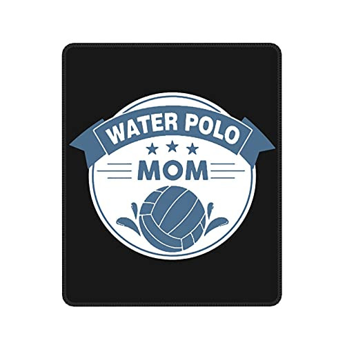 Water Polo Mom Mouse Pad Computer Mousepad for Computers Laptop,Game Players, Office, Study