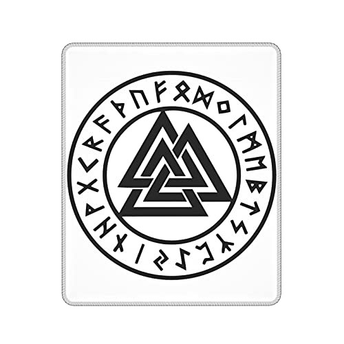Smite Norse Pantheon Symbol Mouse Pad Computer Mouse Pad for Computers Laptop,Game Players, Office, Study