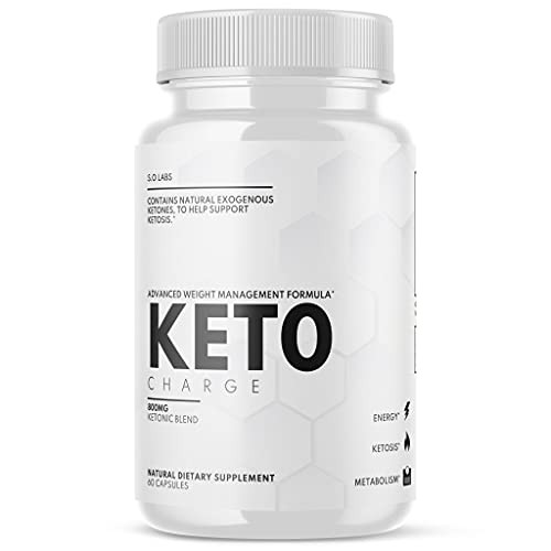 Keto Charge Advanced Weight Management Formula Supplement Pills -60 Capsules-