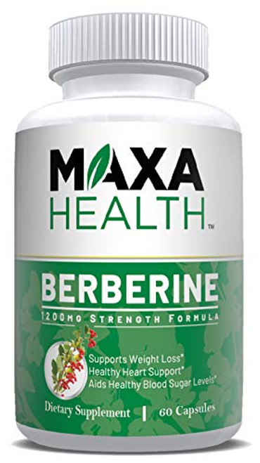 Berberine HCI 1200mg Per Serving - 60 Vegetarian and Vegan Friendly Capsules - Support Weight Loss, Blood Sugar, Cholesterol, Healthy Heart, Metabolism, Powerful AMPK Activator Berberine HCI 1200mg Per Serving - 60 Vegetarian and Vegan Friendly Capsules - Support Weight Loss, Blood Sugar, Cholesterol, Healthy Heart, Metabolism, Powerful AMPK Activator