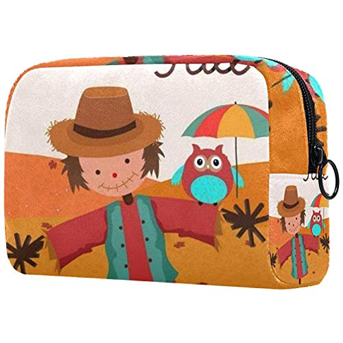 Women Makeup Bag,Cosmetic Storage Bag hello fall for Travel,Cosmetics Organizer Women Makeup Bag,Cosmetic Storage Bag hello fall for Travel,Cosmetics Organizer